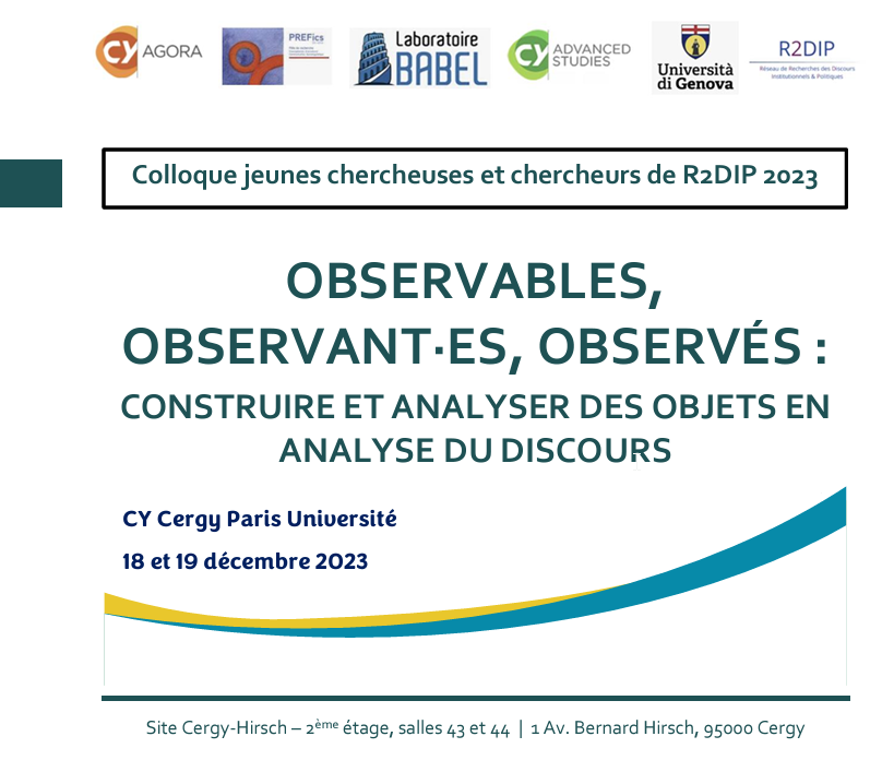 colloque des jeunes chercheurs