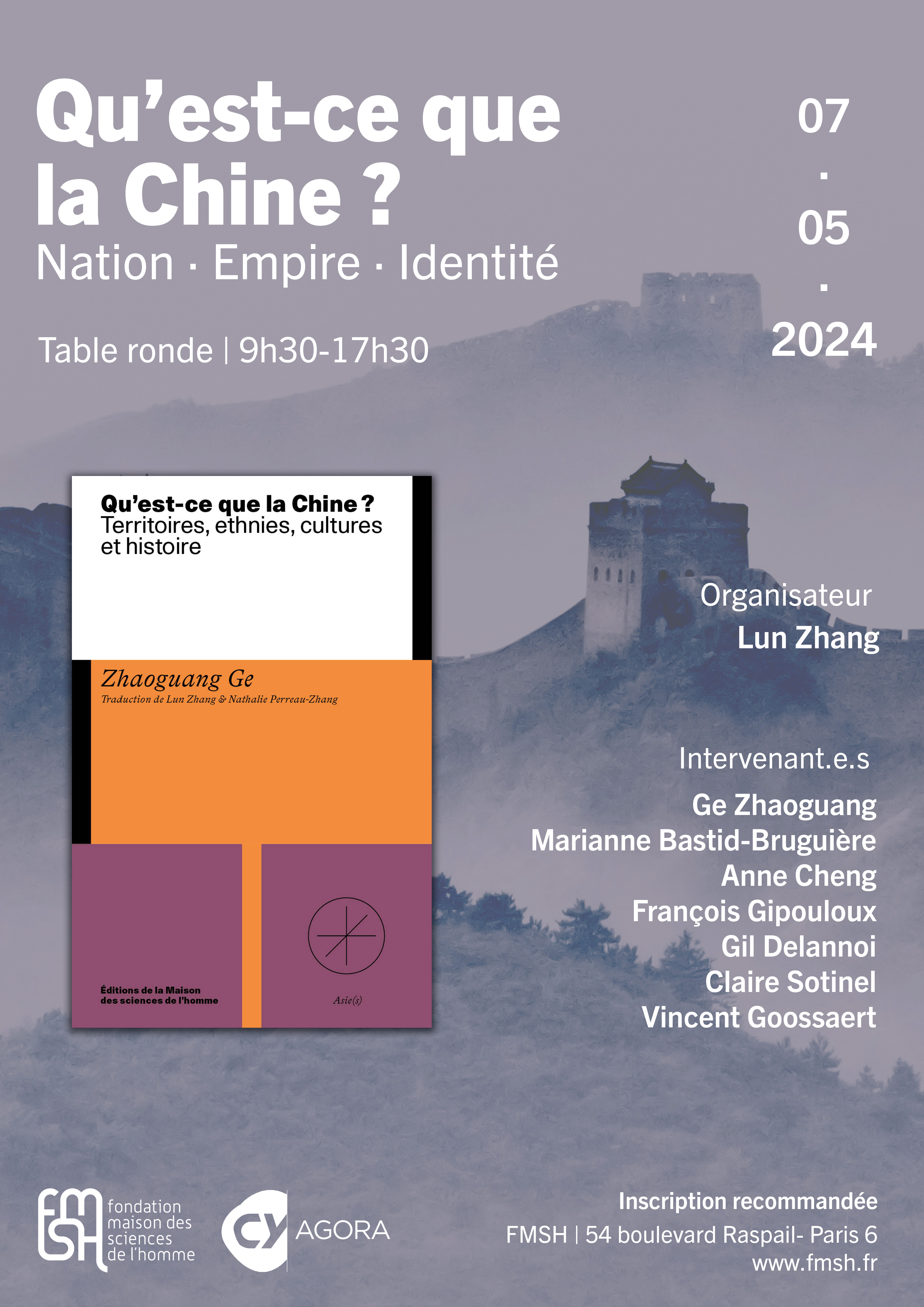 Qu’est-ce que la Chine ? 7 Mai 2024 - ZHANG Lun