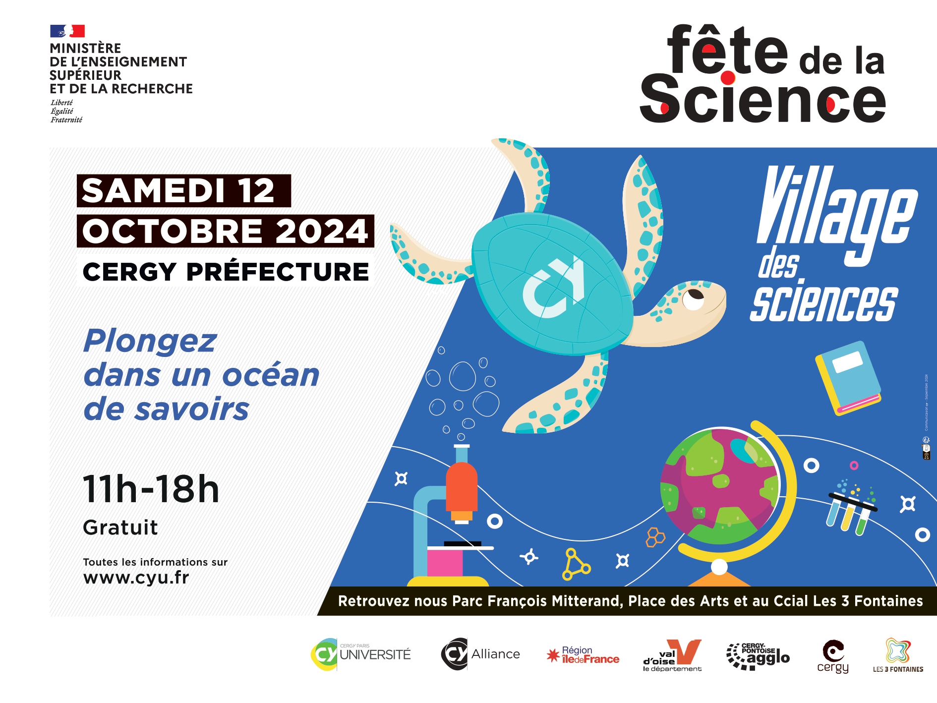 Fête de la science - 11 et 12 octobre 2024