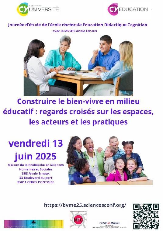 Appel à communications - Construire le bien-vivre en milieu éducatif