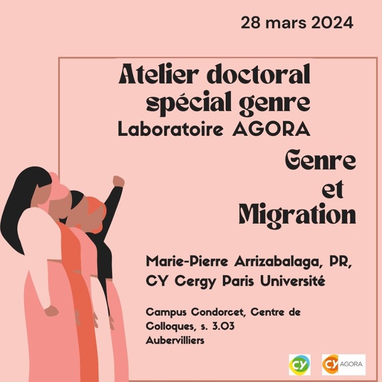 Atelier doctoral - 28 mars 2024 - Genre et migration ou l’analyse d’un processus d’identification et d’émancipation
